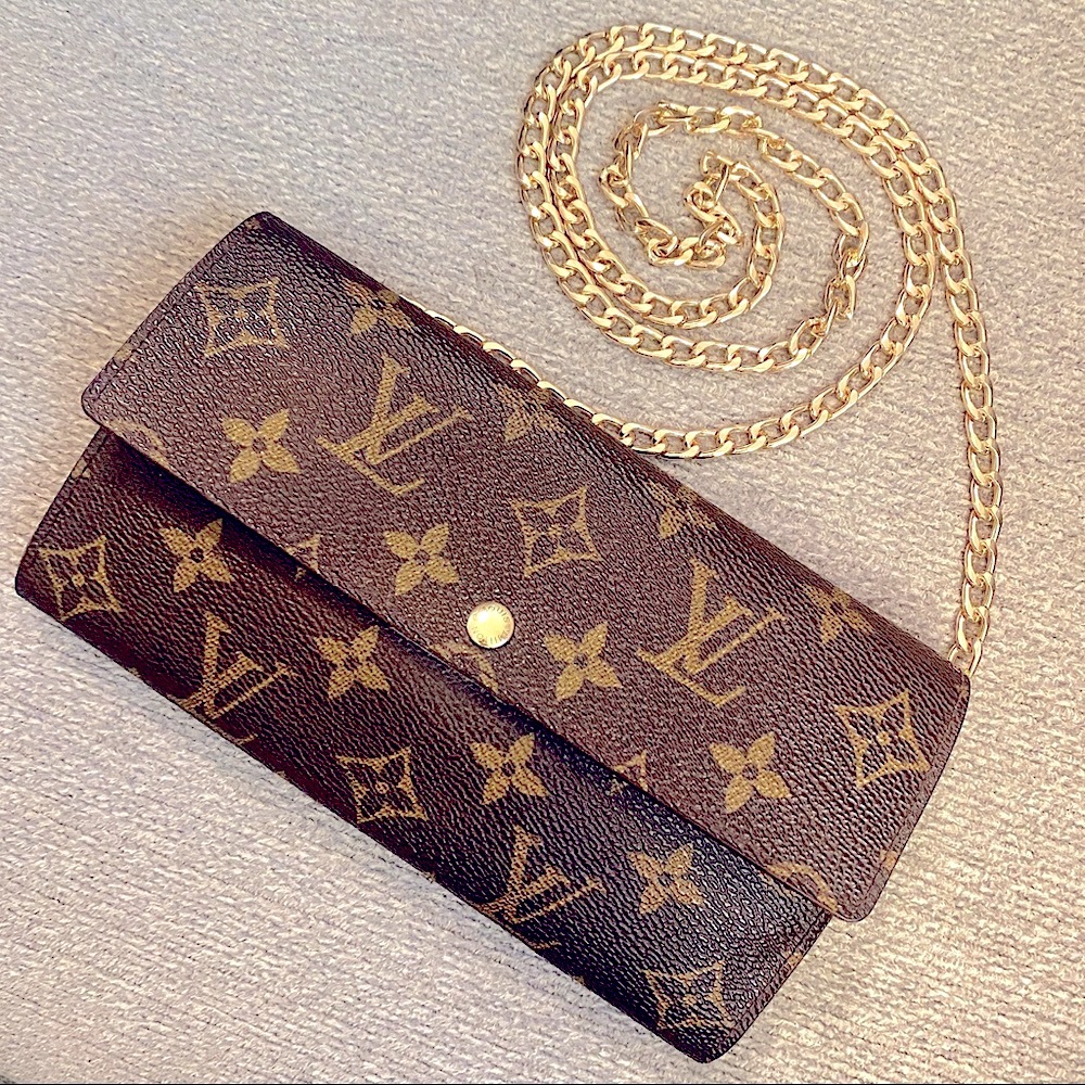 SOLD Authentic Louis Vuitton Wallet on a Chain